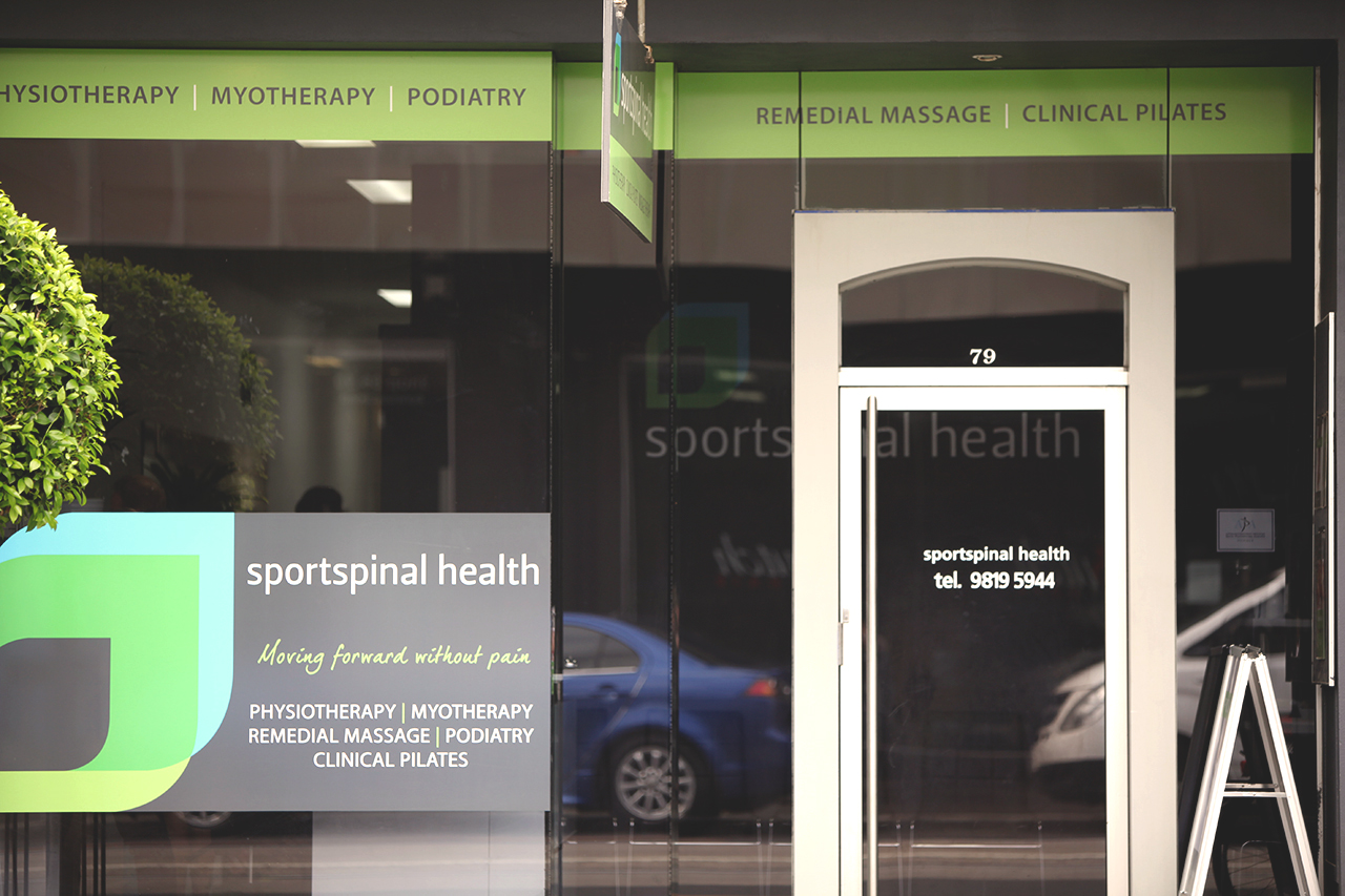 Sportspinal Health, Hawthorn, VIC