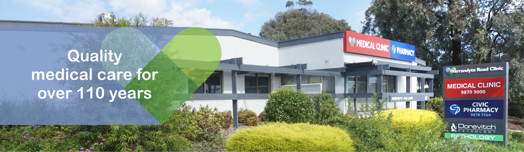 Warrandyte Road Clinic, Ringwood, VIC