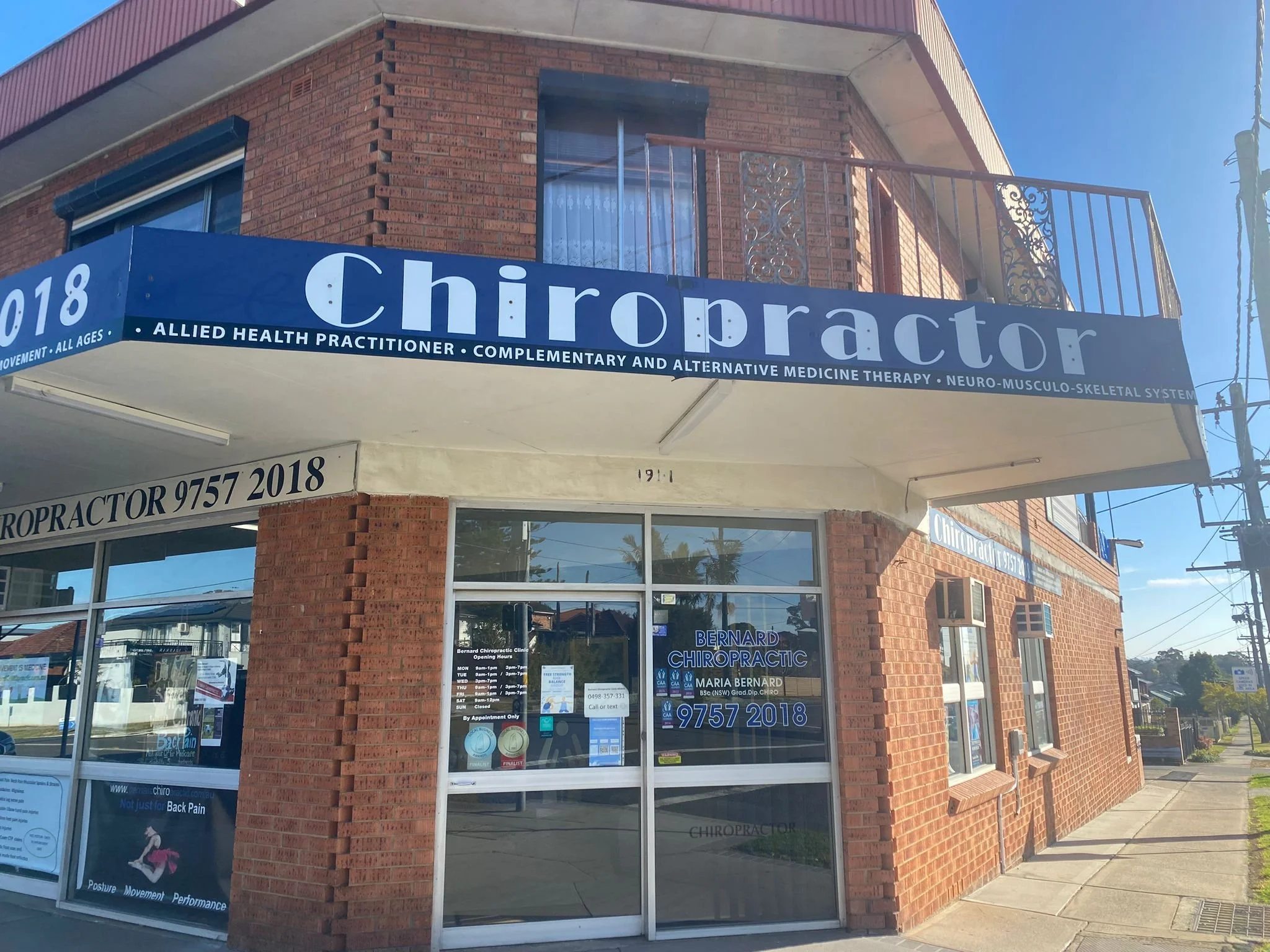Bernard Chiropractic, Cabramatta West, NSW