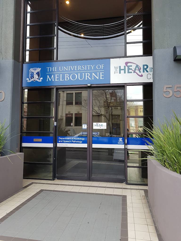 University of Melbourne Audiology Department, Carlton, VIC