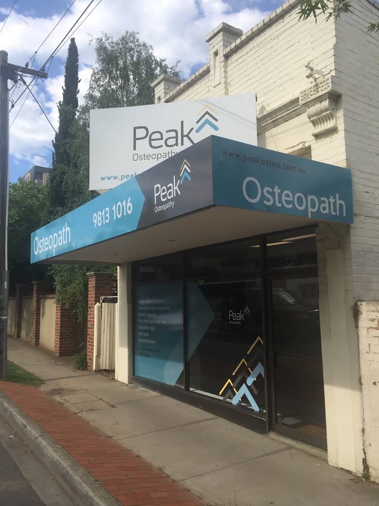 Peak Osteopathy, Hawthorn, VIC