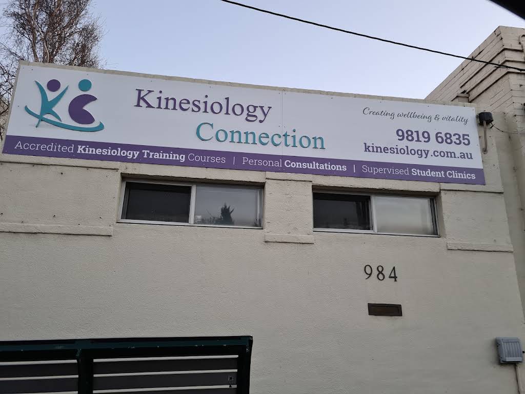 Ed Faust. Kinesiology Connection., Canterbury, VIC