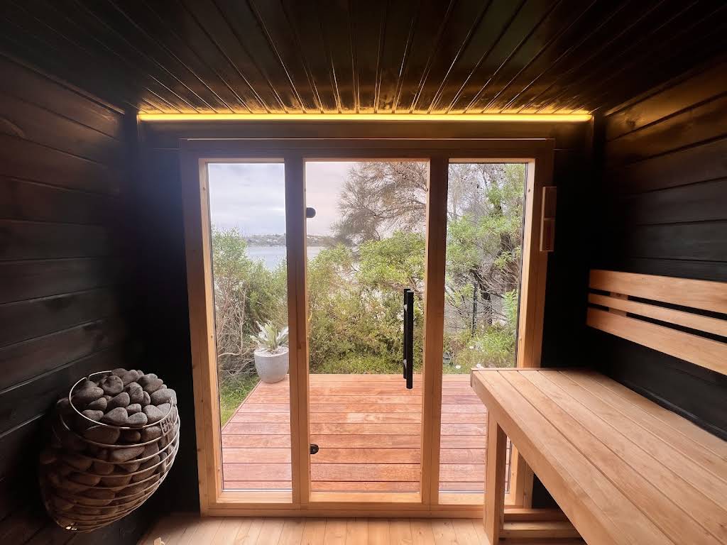 Secret Beach Sauna, Dodges Ferry, TAS