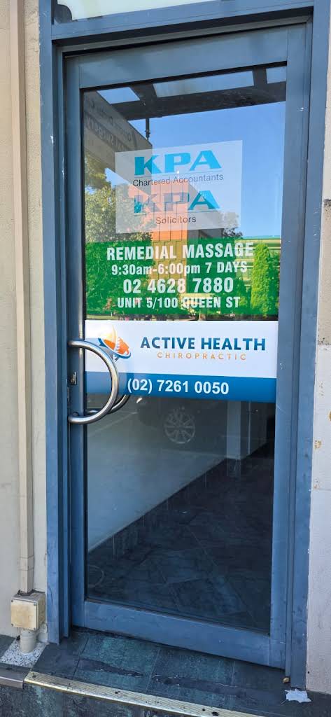 Active Health Chiropractic, Campbelltown, NSW