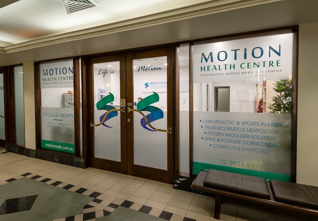Motion Health Centre, Sydney, NSW